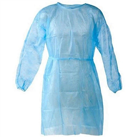 disposable isolation gowns (fluid resistant)